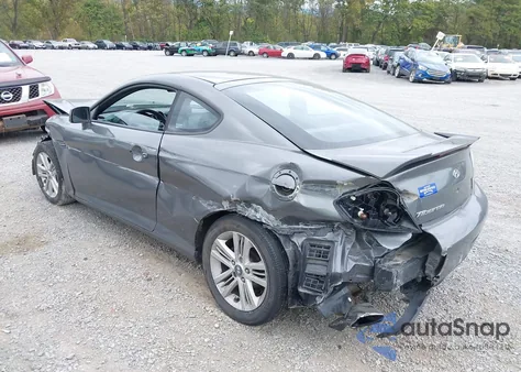 2007 Hyundai Tiburon Gs z USA, uszkodzony, nr VIN KMHHM66D47U246049